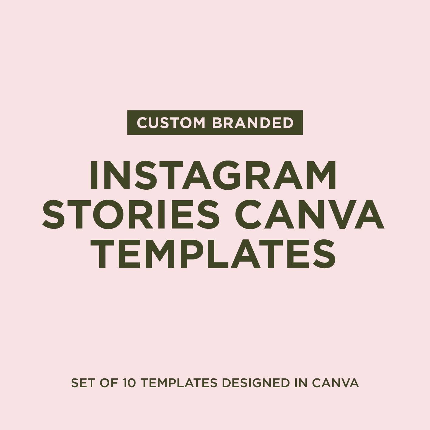 Instagram Stories Canva Templates - That Design Lady
